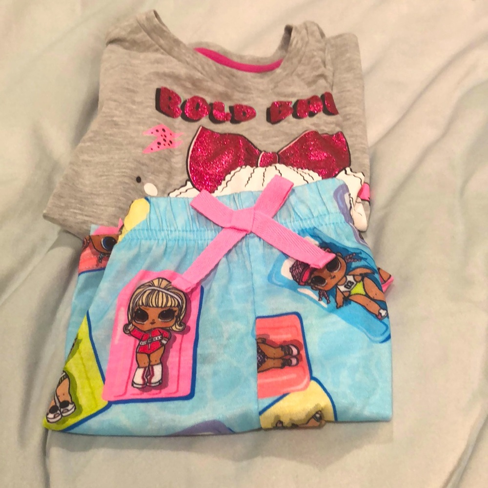 LOL Surprise tshirt and short set.